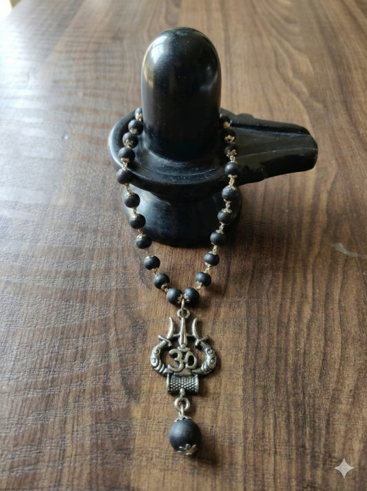Karungali Mala with Trishul Locket – Protection Special
