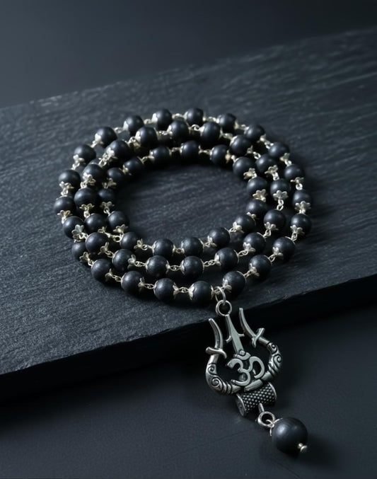 Karungali Mala with Trishul Locket – Protection Special